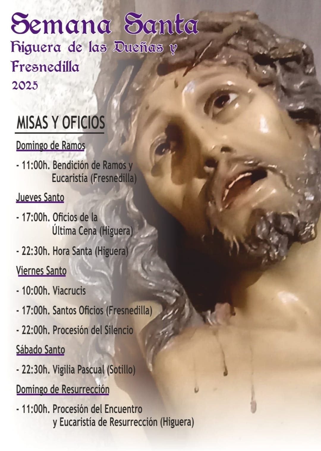 Semana Santa en Higuera de las Dueñas 2025 Higuera de las Dueñas